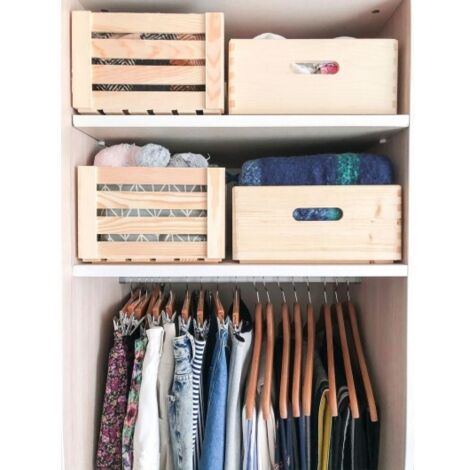 ASTIGARRAGA CBS403014 caja de almacenaje Rectangular Pino Madera