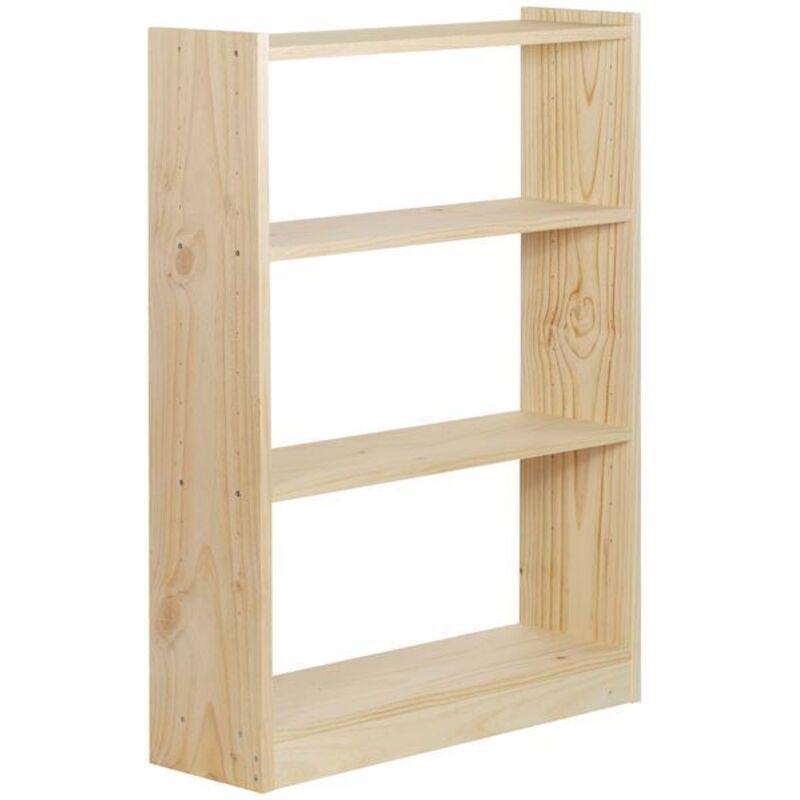 Astigarraga - Etagère pin 4 tablettes H120.7 x L79.6 x P25cm