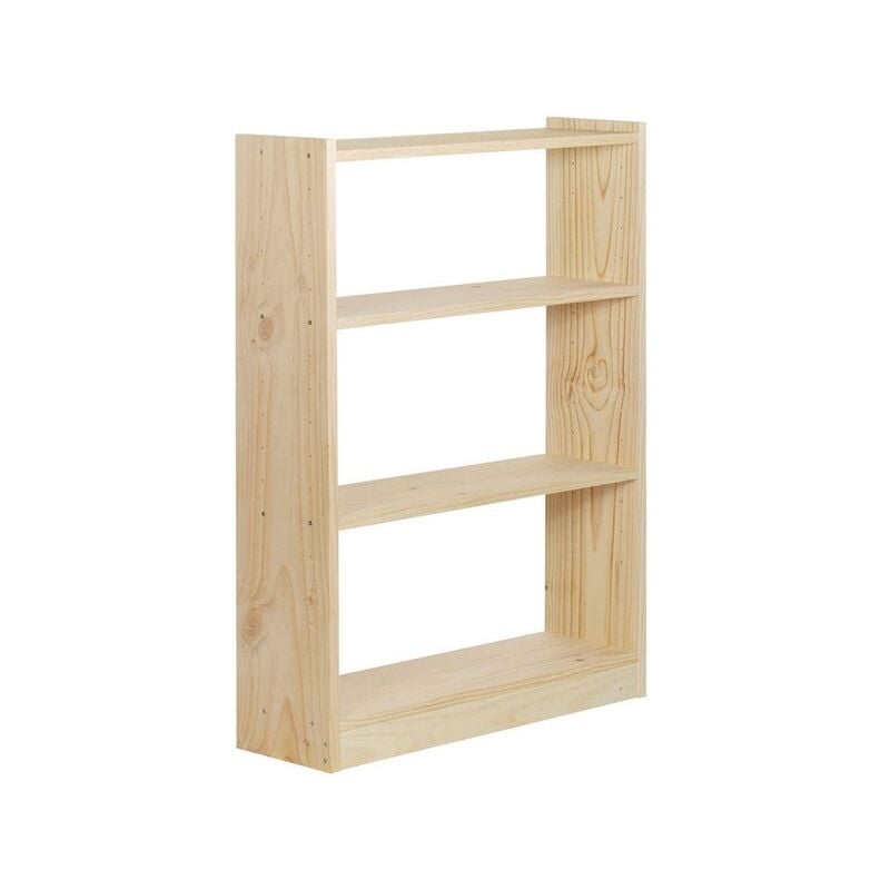 Astigarraga - Etagère pin 4 tablettes H120.7 x L79.6 x P25cm