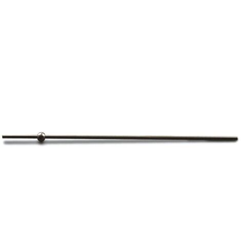 Astina in ottone cromato mm. 5x300 con sfera saltarello d.12 524702OC