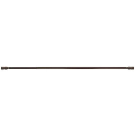 astina per tendine alluminio bronzo terminale a cilindro estensibile da 60 a 80 cm