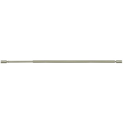 astina per tendine alluminio nichel terminale a cilindro estensibile da 40 a 60 cm