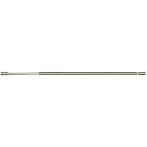 astina per tendine alluminio nichel terminale a cilindro estensibile da 60 a 80 cm