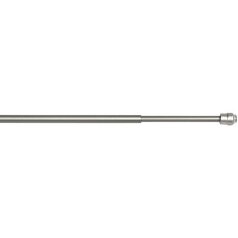astina per tendine nichel tonda a pressione riducibile da 36 a 60 cm