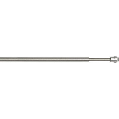 astina per tendine nichel tonda a pressione riducibile da 60 a 80 cm