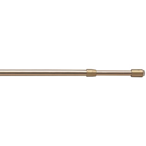 astina per tendine tonda colore ottone regolabile estensibile da 50 a 70 cm