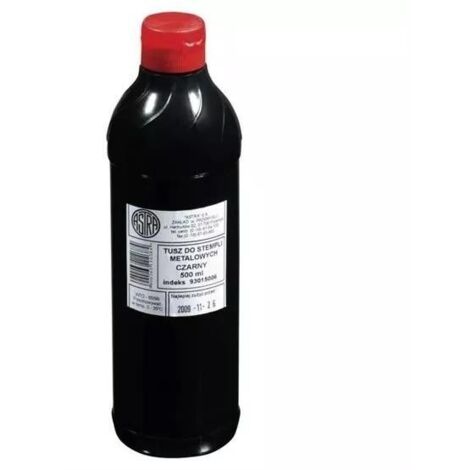 ASTRA art-pap Stempelfarbe 500ml - schwarz, schnelltrocknend, haltbar