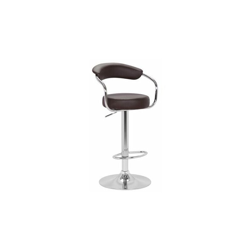 Astra Stool Height Adjustable 6 Colours Brown