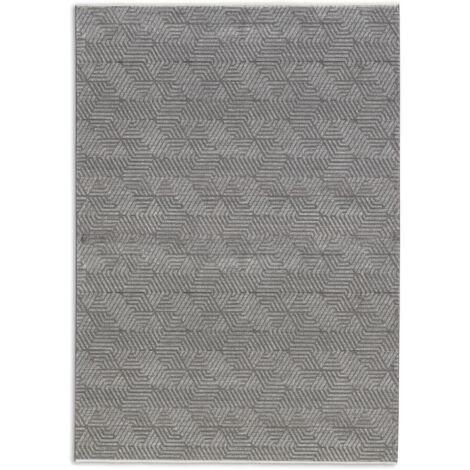 ASTRA Tapis «Scala» Allover gris 200 x 290 cm Tapis à poils doux