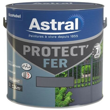ASTRAL - Protect fer brillant 2l gris minerai