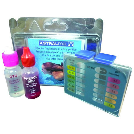ASTRALPOOL  Analizador Pooltester Cloro Total, Bromo Total, PH