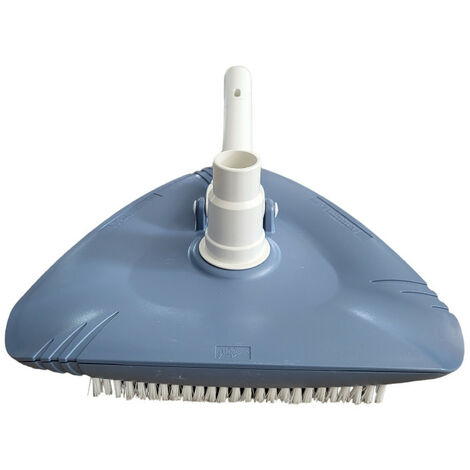 Astralpool – Balai aspirateur triangulaire pour piscine 36619 – Polyéthylène traité anti-UV – Connexion diamètre 32-38 mm – Adaptable à terminal 1 ½ pouce