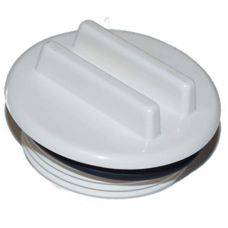 Astralpool – Bouchon mâle ABS 1'1/2 avec joint – Étanchéité optimale pour systèmes de piscine – Remplacement de bouchons usés ou endommagés
