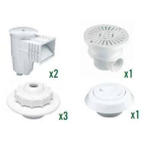 ASTRALPOOL kit empotrar accesorios vaso piscina 56301 astral