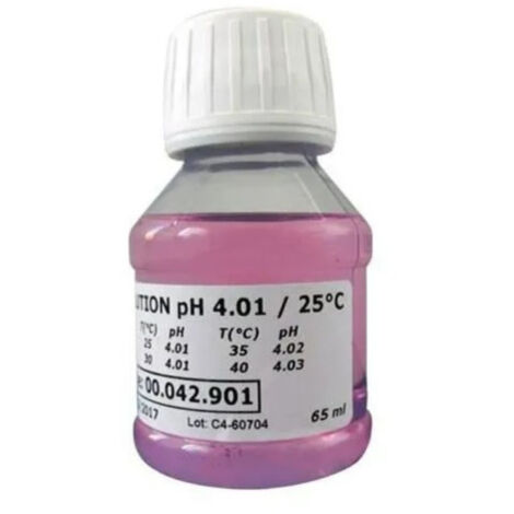 Astralpool – Régulateur de pH de piscine – Solution tampon pH 4 – Volume 65 ml – Pour calibrage régulateur pH - PH 4 DE
