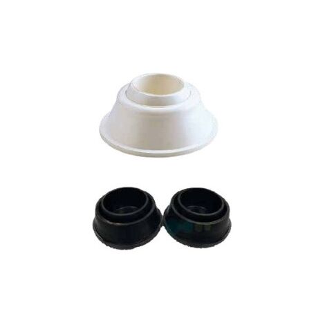 Astralpool – Tampon articulé pour échelle piscine liner – PVC flexible pour tube ø 43 mm – Compatible piscines liner – Lot de 2