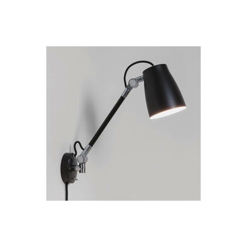 Astro Lighting - Astro Atelier Grande - Applique da interno a 1 luce nero opaco, attacco E27