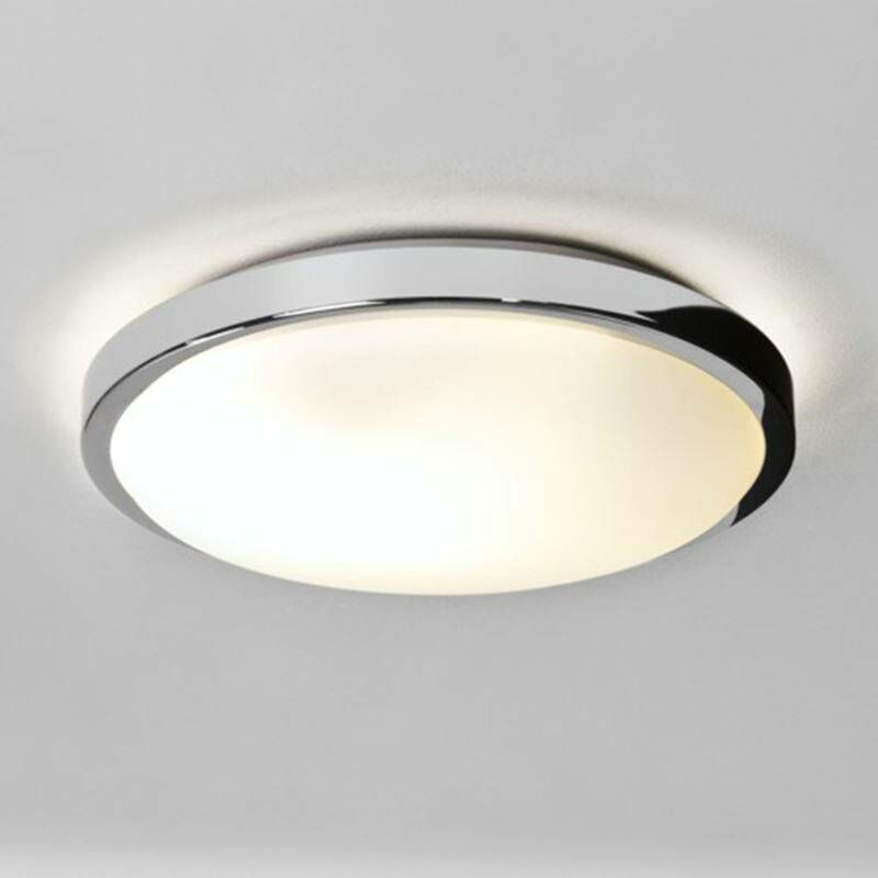 Astro Lighting - Astro Denia - Bagno Flush 2 Luci Soffitto Cromo Lucido IP44, E14