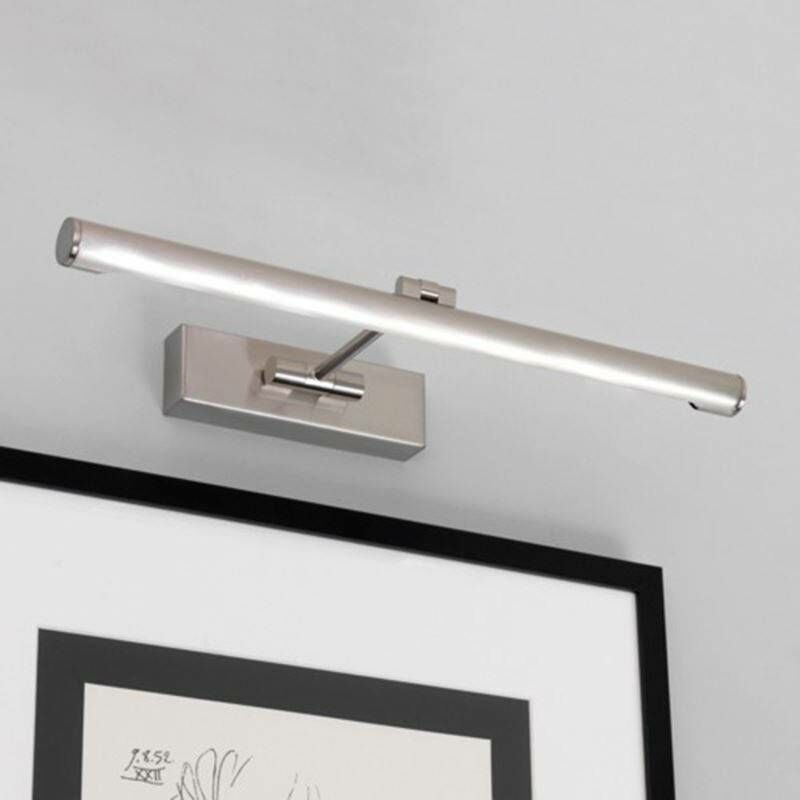 Astro Goya 460 - Aplique de pared con cuadro de luz LED 1 níquel cepillado