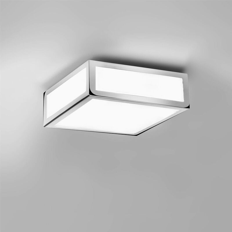 Astro Lighting - Astro Mashiko - Plafoniera Bagno 1 Luce Cromo Lucido IP44, E27