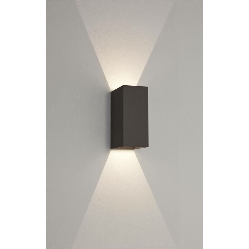 Astro Lighting - Astro Oslo 160 - Lampada led da esterno Up Down Wall 2, nera, IP65