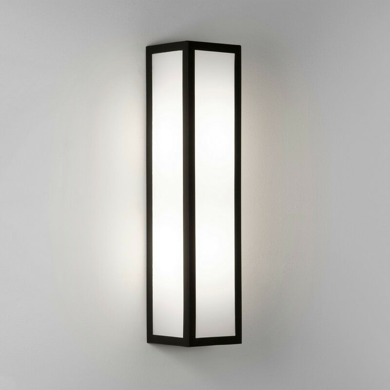 Astro Salerno LED Outdoor Wall Light Textured Black IP44