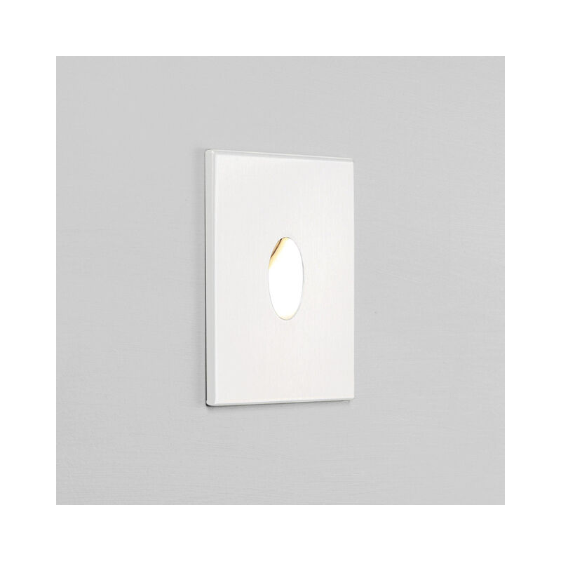 Astro Tango led 3000K spa spot encastré applique murale 1W blanc 7x7cm IP65 zinc a