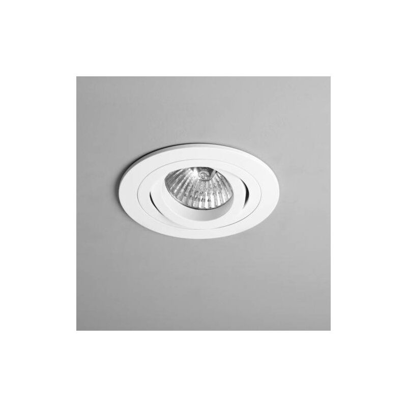 Astro Taro - 1 Light Adjustable Recessed Spotlight White, Fire Rated, GU10