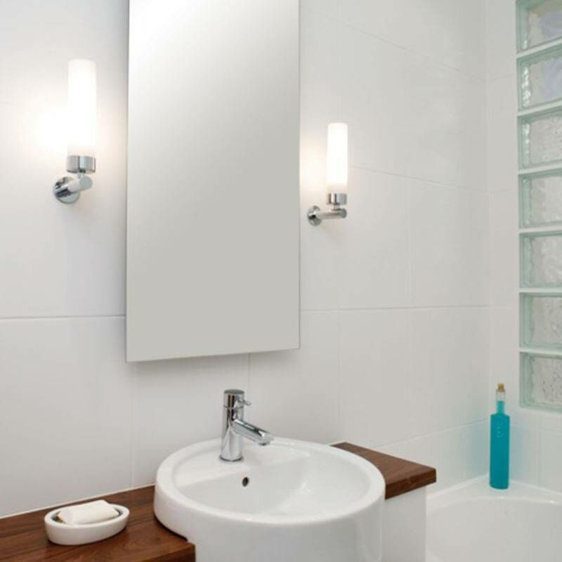 Astro Lighting - Astro Tube - Applique per bagno dimmerabile 1 luce cromo lucido, attacco E14