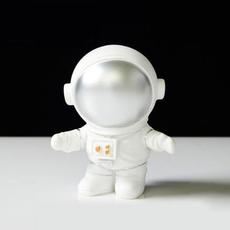 Astronaut Ornaments Space Traveler Sculpture Statue Model for Home Bookcase Desktop Decoration Creative Birthday Gift MYY2020-2B