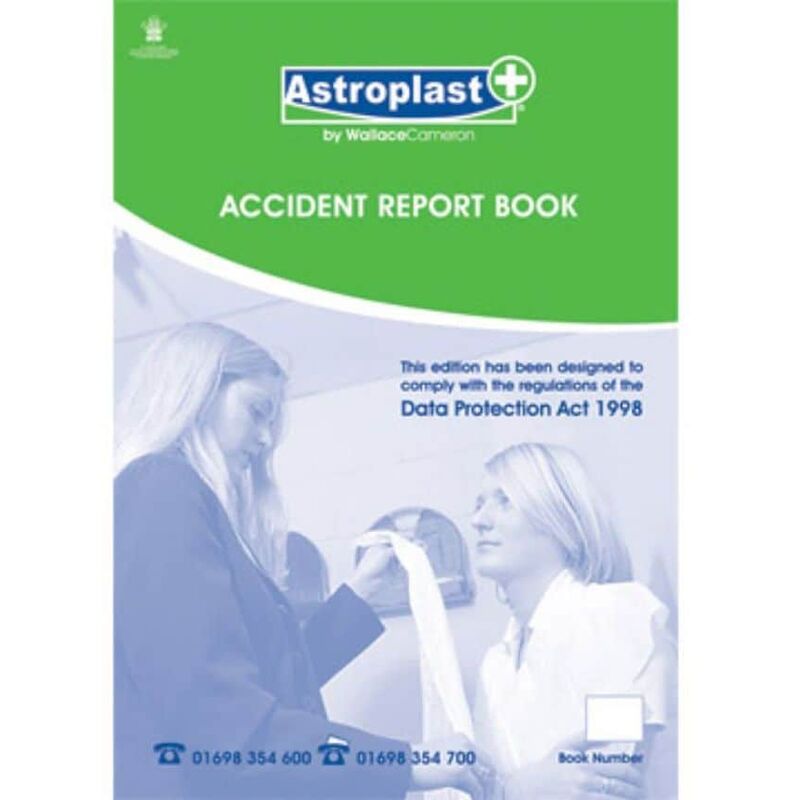 Astroplast - Accident Report Book A4 50 Pages