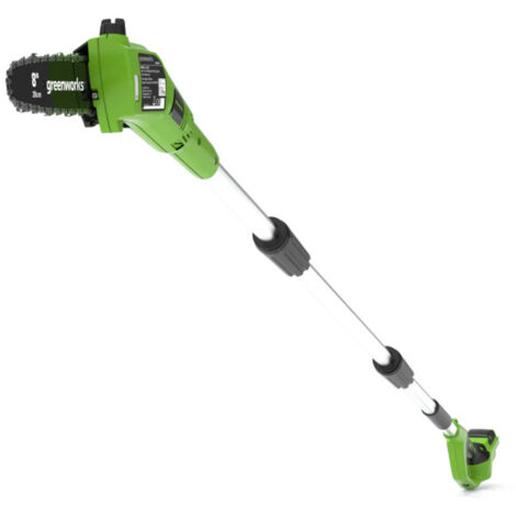 Astschere GREENWORKS 24V - 20 cm - Ohne Batterie oder Ladegerät - G24PS20