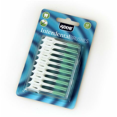 ASTUCEO - Brosse interdentaires en caoutchouc souple 45mm - Lot de 40