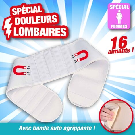 ASTUCEO - Ceinture dorsale magnétique pour Femme