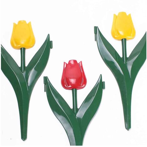 ASTUCEO - Décor bordure forme tulipe lot de 12