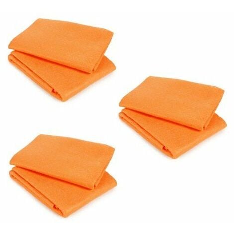 ASTUCEO Lavette et serpillière super absorbante - Lot de 3