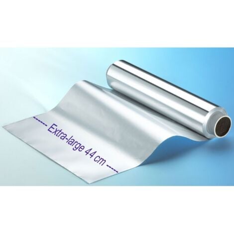 ASTUCEO - Rouleau d'aluminium grande largeur 200 x 45 cm en boite distributrice