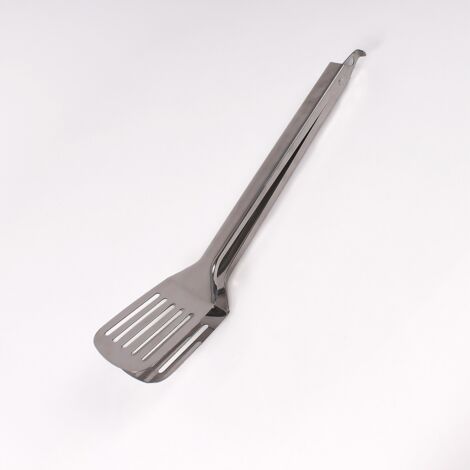 ASTUCEO - Spatule double gris acier inoxydable 36.5 cm x 7.8 cm - Gris