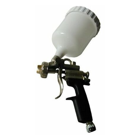 Asturo Aerografo per Verniciare Pistola a Spruzzo con Serbatoio in  Alluminio Capacità 0.5 Litri Ugello ø 1.5 mm Getto a Rosa e Ventaglio - E 70
