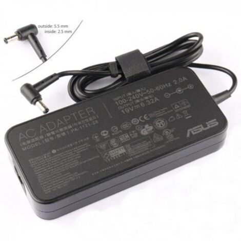 ASUS 0A001-00063000 Netzadapter und Wechselrichter de Innenleistung 120 W Schwarz