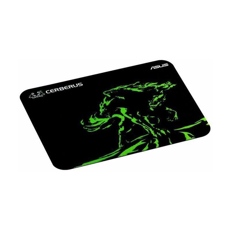 

ASUS Cerberus Mat Mini Negro, Verde Alfombrilla de ratón para juegos