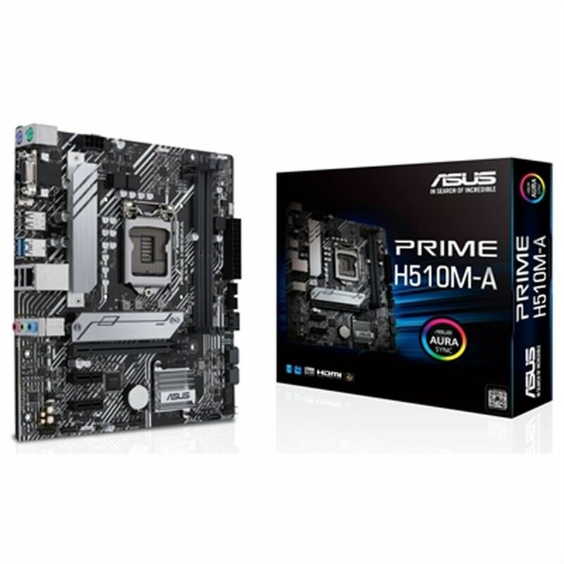 

Asus Placa Base Asus PRIME H510M-A mATX LGA1200 Intel H510