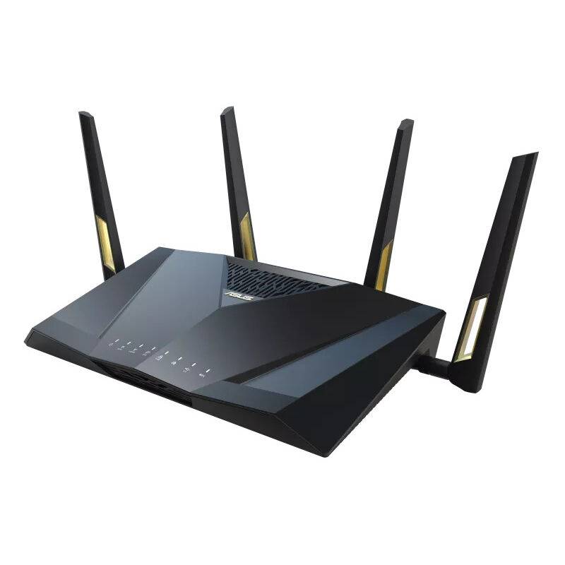 Image of Rt-ax88u router wireless gigabit ethernet dual-band (2.4 ghz/5 ghz) 4g nero - 90IG0820-MO3A00 - Asus
