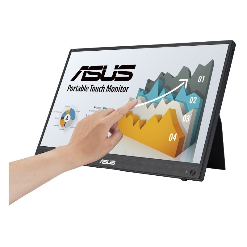 Image of ASUS ZenScreen MB16AHT 39,6 cm (15.6) 1920 x 1080 Pixel Touchscreen Full HD Nero