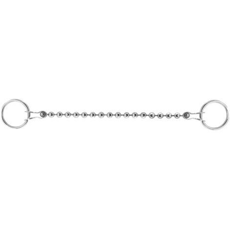 ASW Kugelkettengarnitur 3,6mm, 50cm, Messing-verchromt, 615205
