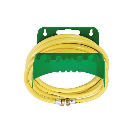 ASW Wandschlauchhalter 175005 5000 mm, Kunststoff grün, komplett mit Füllschlauch