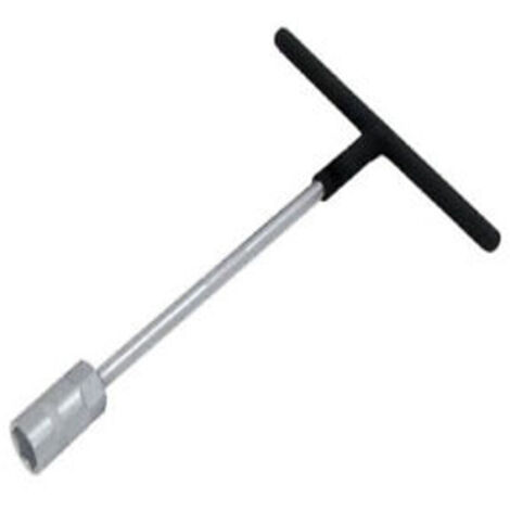 AT-Griffschlüssel 17 mm für tiefe Innensechskantnuss, Softgriff