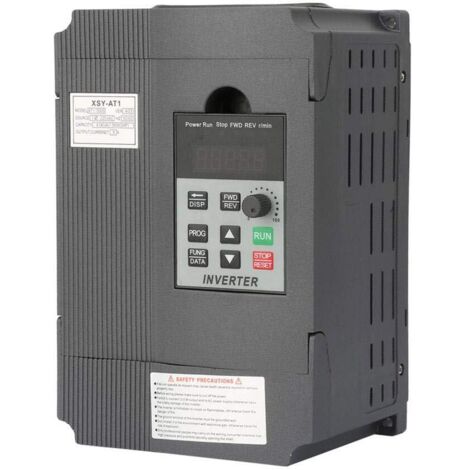 AT1-1500S 1.5kW AC 220V Convertisseur de Fréquence Variable Universel Monophasé d'Entraînement de Fréquence VFD pour le Moteur Triphasé