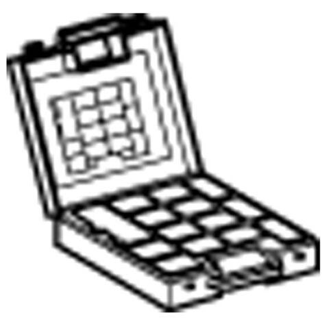 AT1 valise de rangement pour embouts et outil de découpe/dénudage pr bornier SCHNEIDER AT1HB2