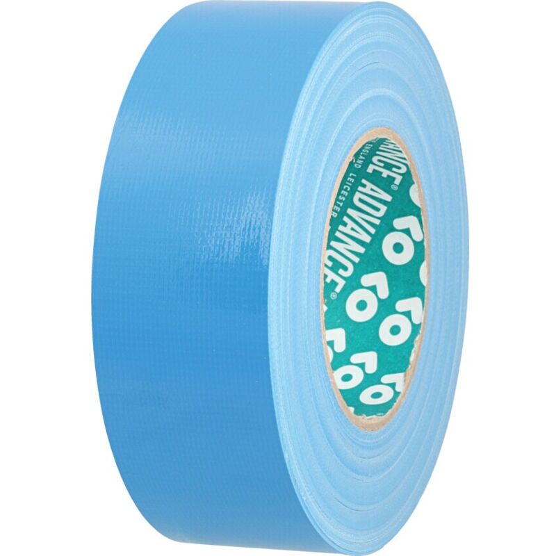 AT175 High Quality Polycoated Blue Cloth Tape - 50mm x 50m - Blue - Advance